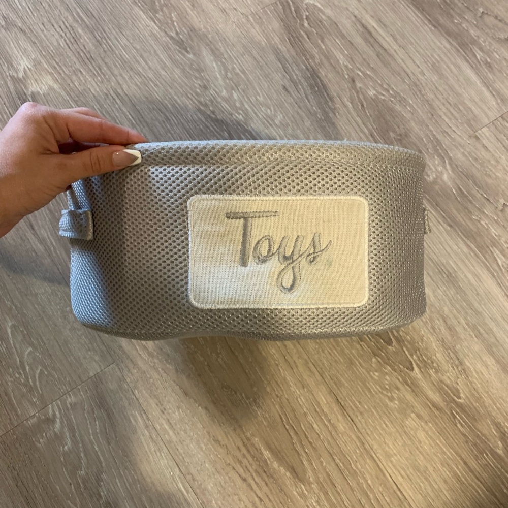 Dog toy basket